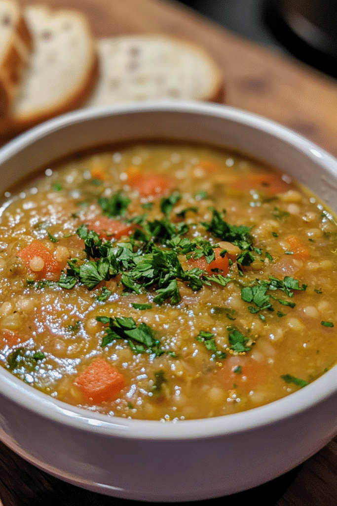 Mediterranean Lentil Soup Recipe