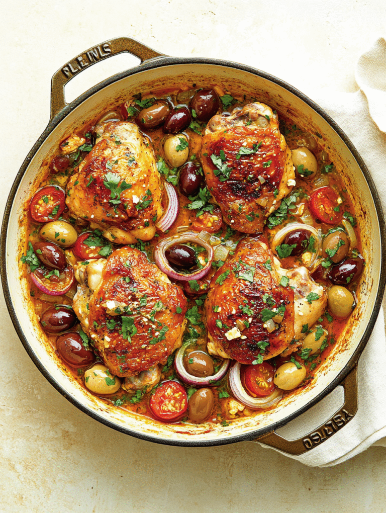 Mediterranean Chicken Skillet