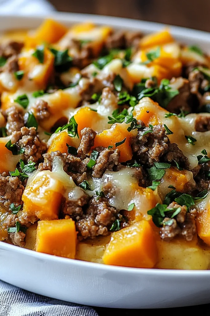 Ground Turkey Sweet Potato