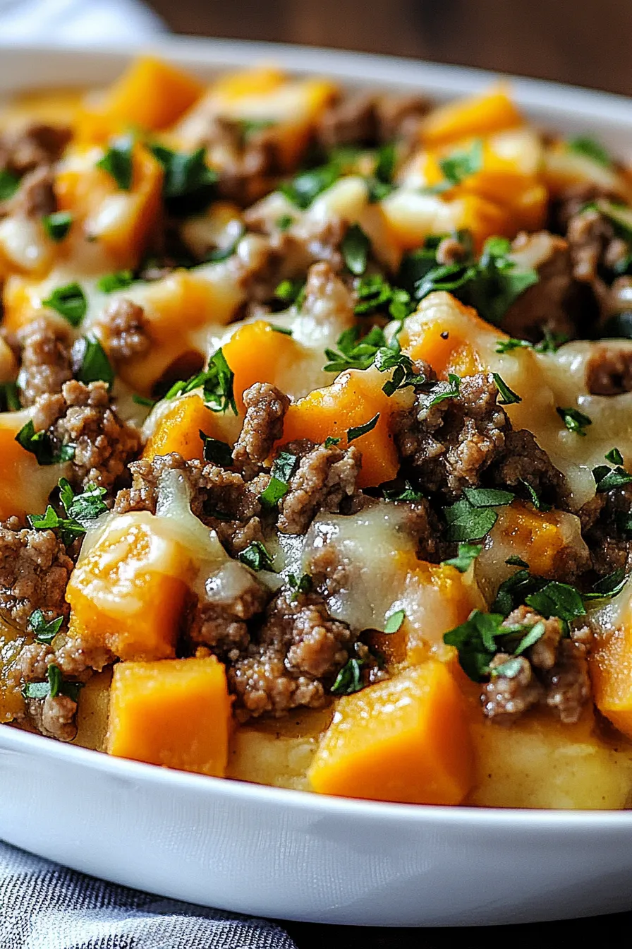 Ground Turkey Sweet Potato