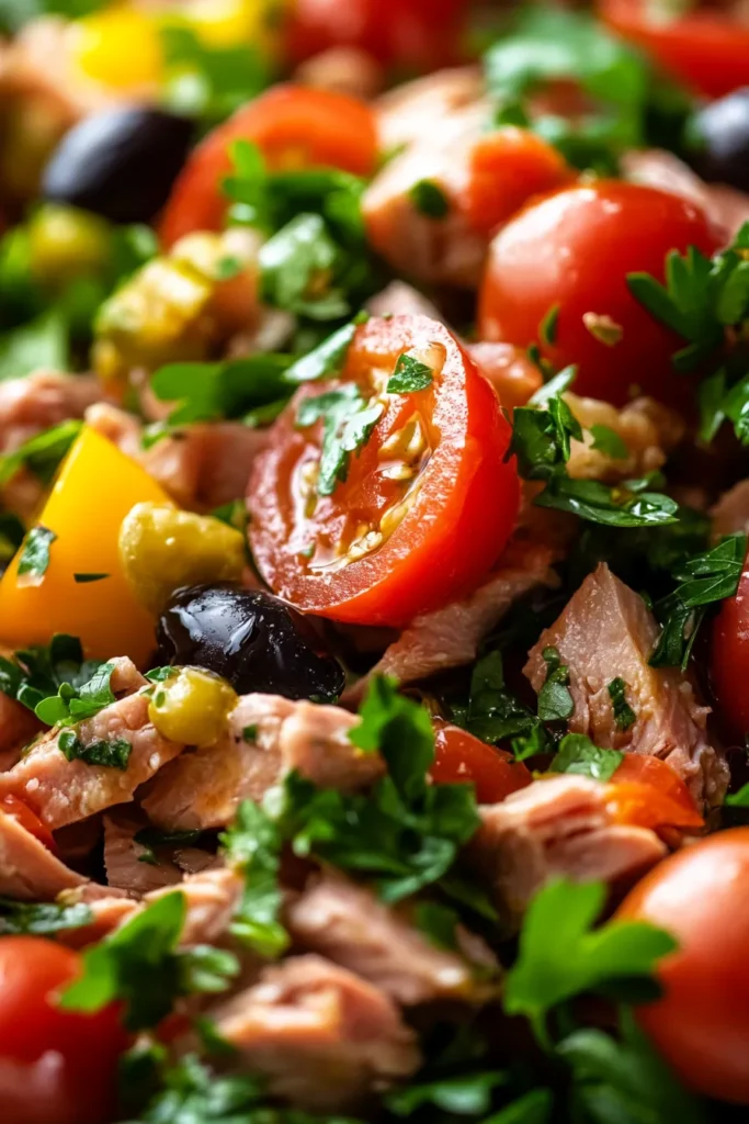 Mediterranean Tuna Salad