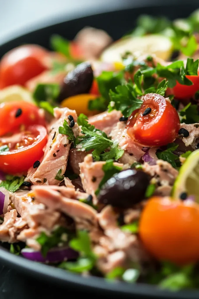 Mediterranean Tuna Salad