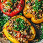 Mediterranean Stuffed Bell Peppers