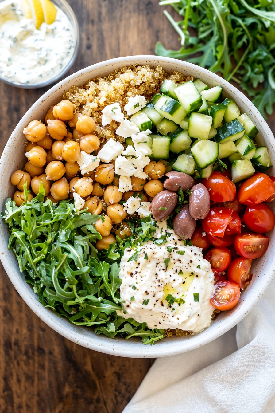 Mediterranean Quinoa Bowl