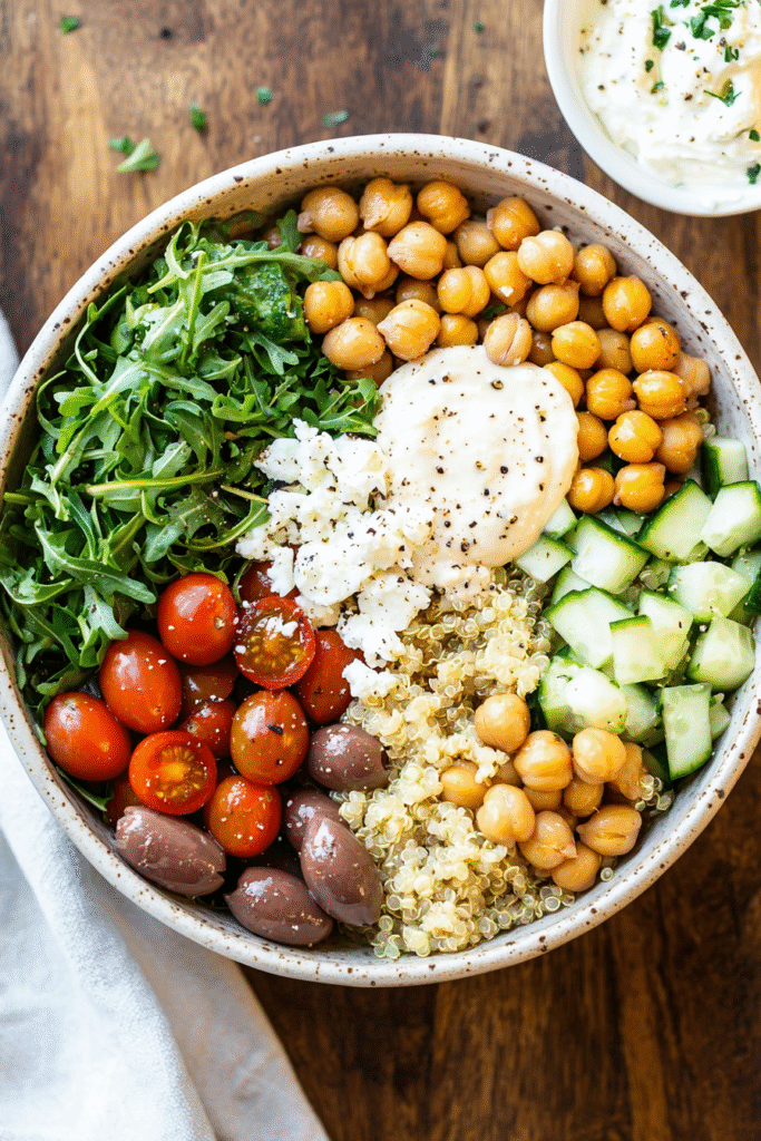 Mediterranean Quinoa Bowl