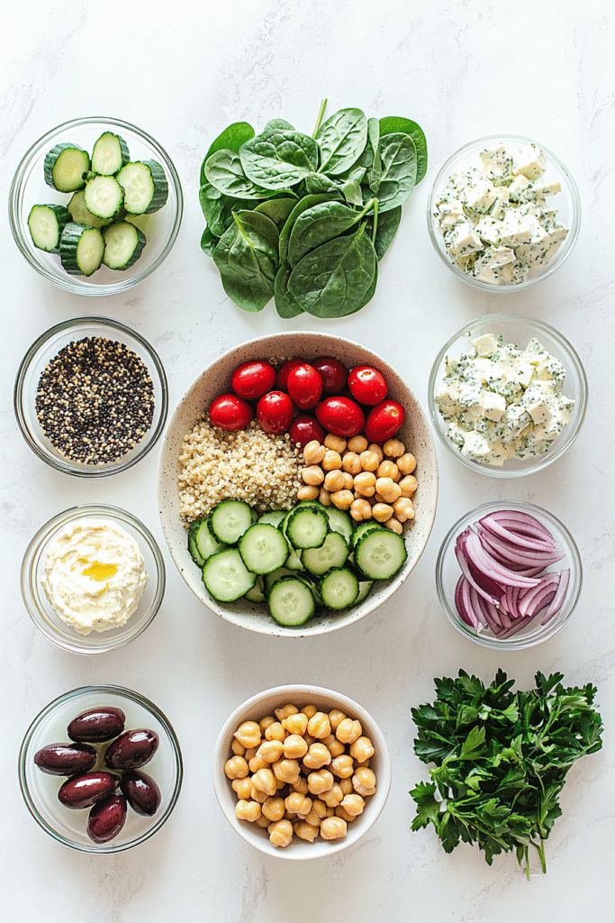 Mediterranean Quinoa Bowl