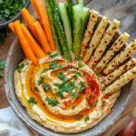 Hummus with Veggie Dippers