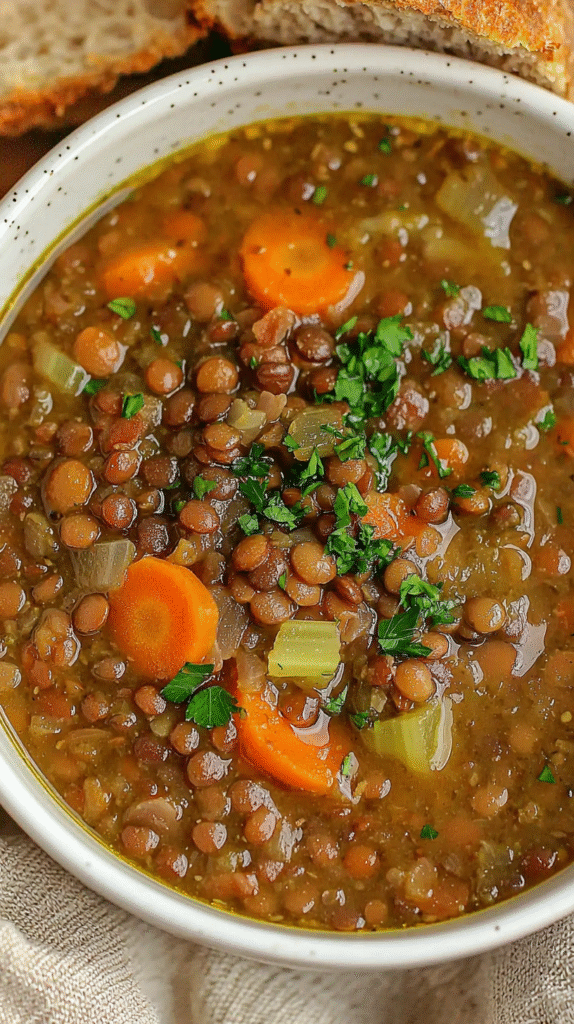 Mediterranean Lentil Soup