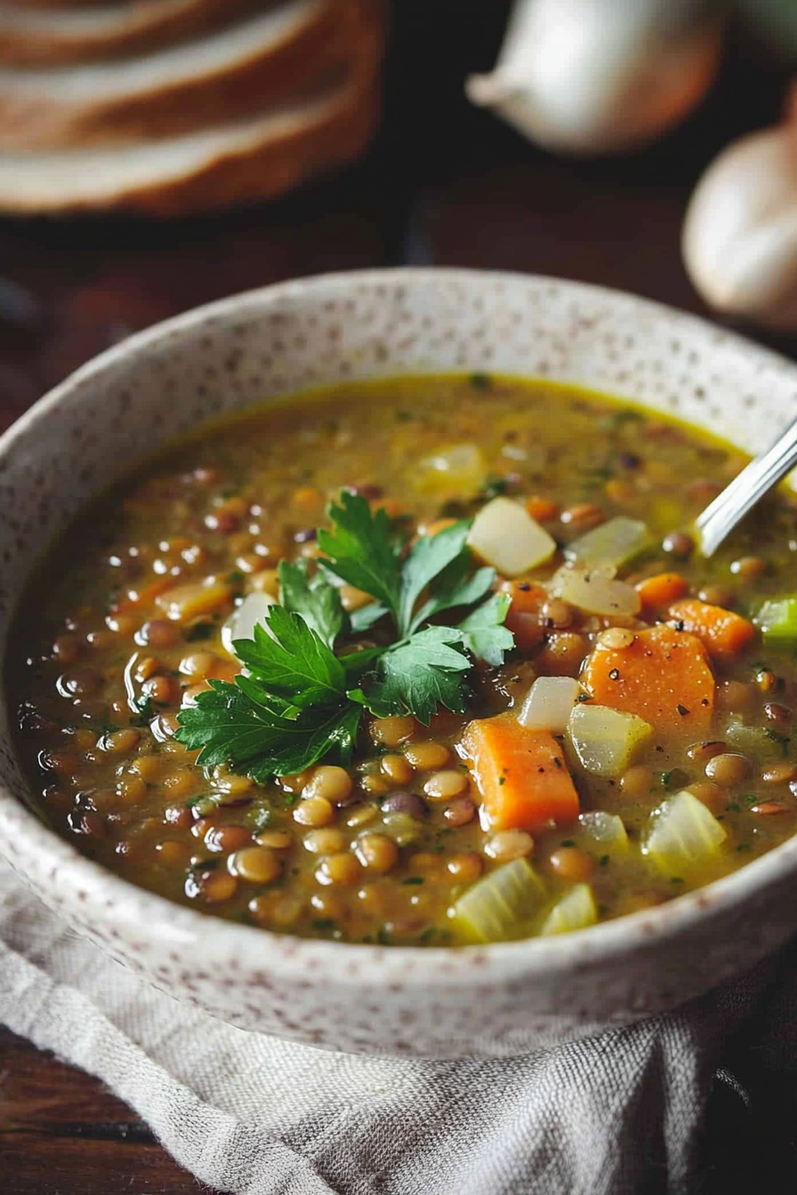 Mediterranean Lentil Soup