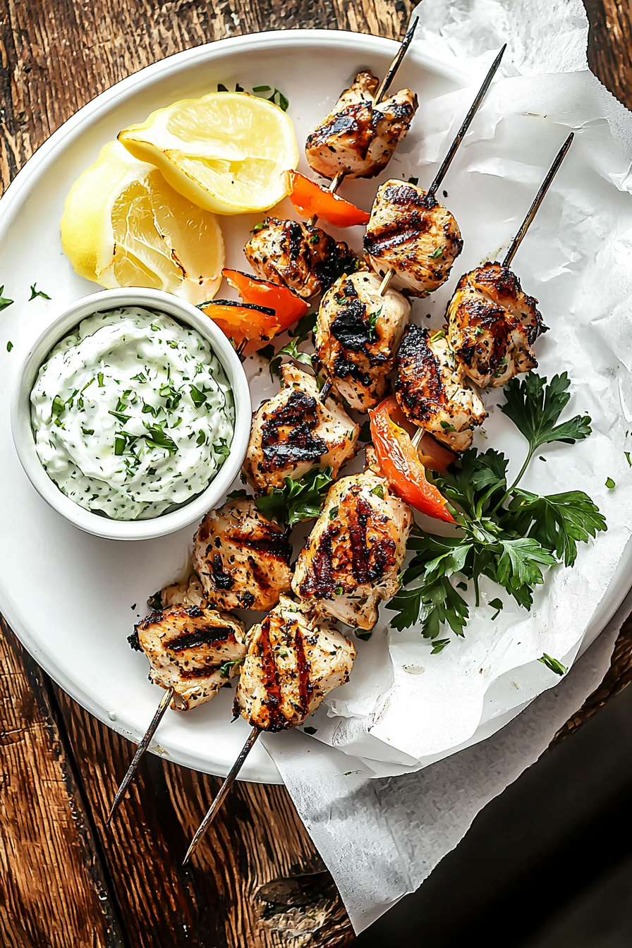 Greek Chicken Souvlaki