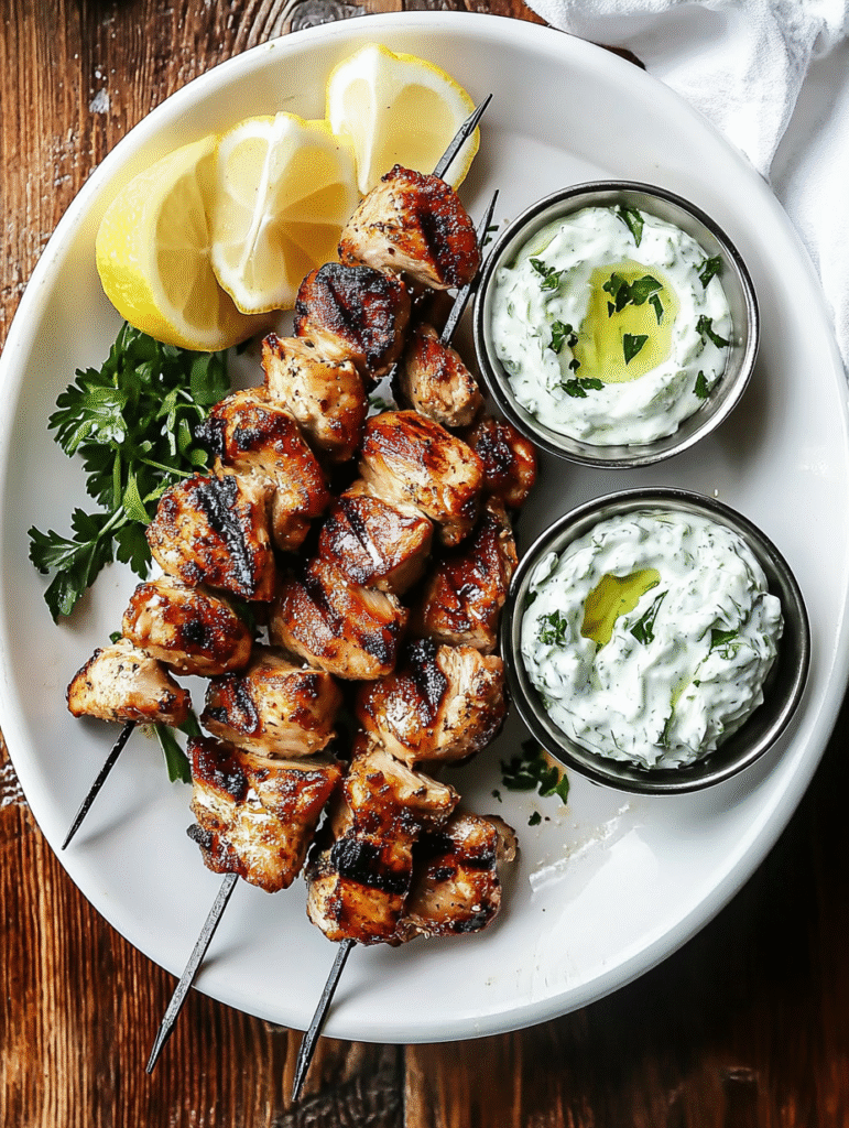 Greek Chicken Souvlaki