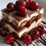 Cherry Amaretto Tiramisu