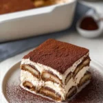 Decadent Chocolate Tiramisu Slice
