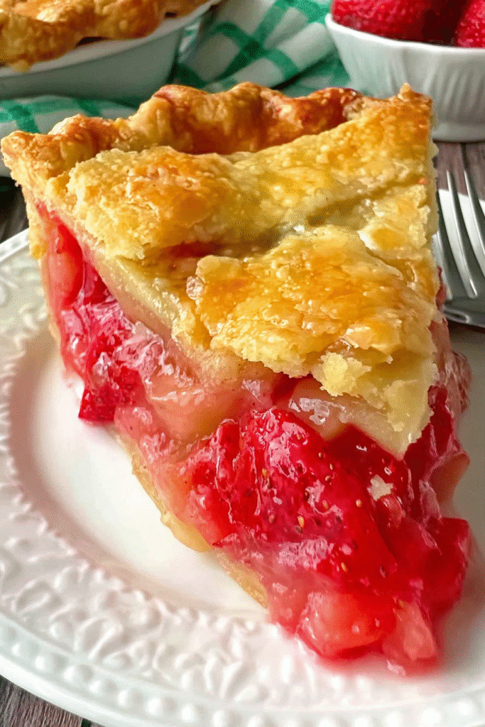 Delicious Strawberry Rhubarb Pie Filling