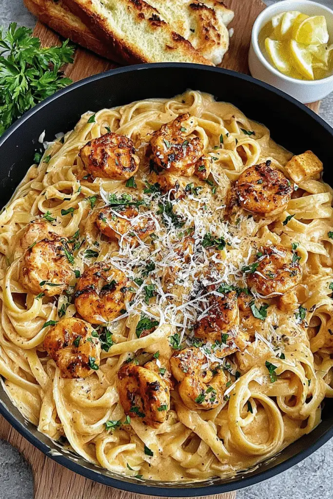 Butter Chicken Linguine