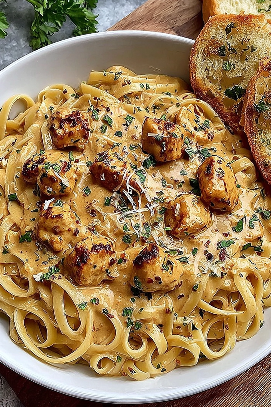 Butter Chicken Linguine