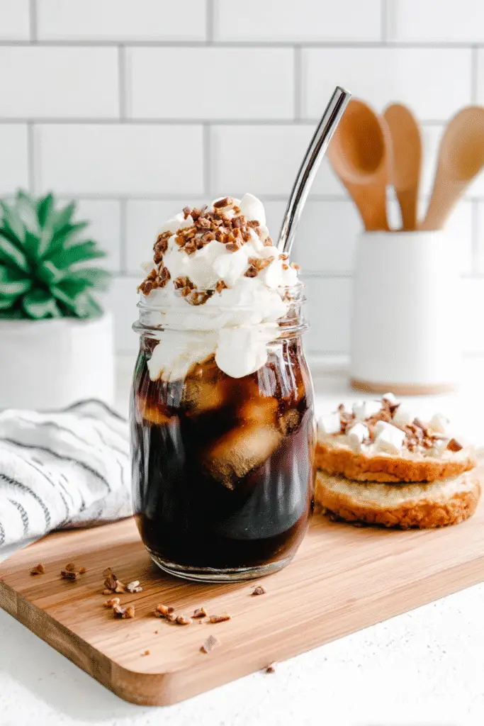 Dirty Soda in a Glass