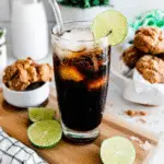 Vibrant Dirty Soda in a Glass