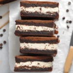 Decadent Brownie Ice Cream Sandwiches Ready to Devour