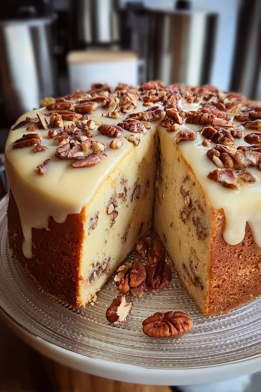 Butter Pecan Pound Cake