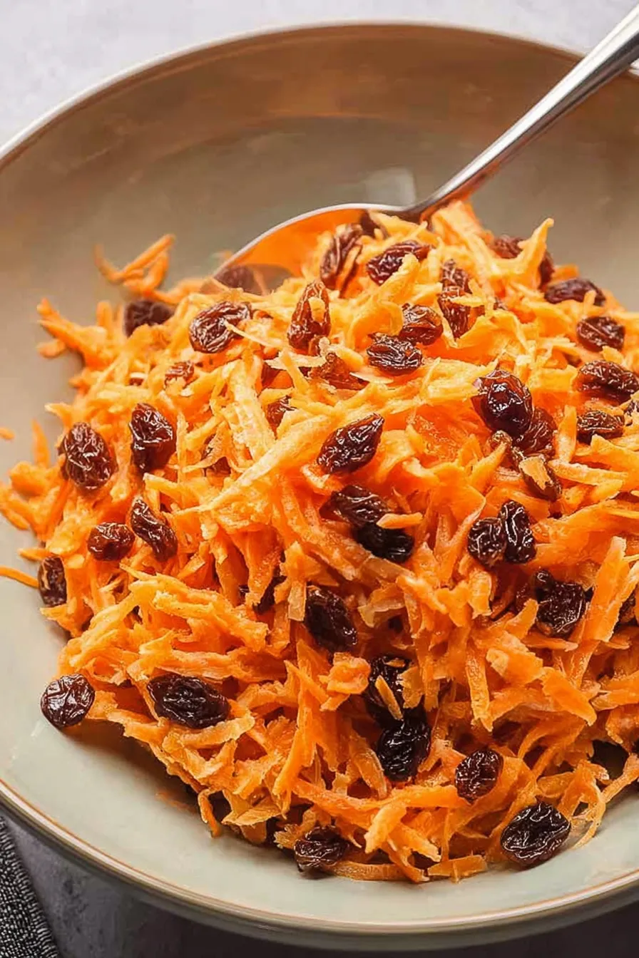 Carrot Raisin Salad - A Colorful, Tasty Dish