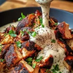 Delicious Chicken Shawarma with Creamy Garlic Sauce