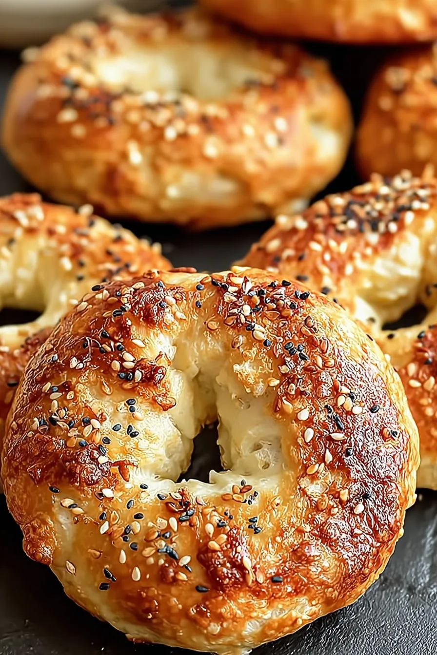 Fluffy & Healthy Greek Yogurt Bagels