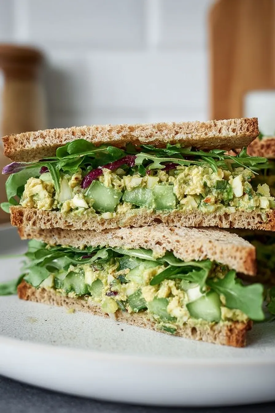 Green Goddess Salad Sandwich - Fresh and Vibrant Meal