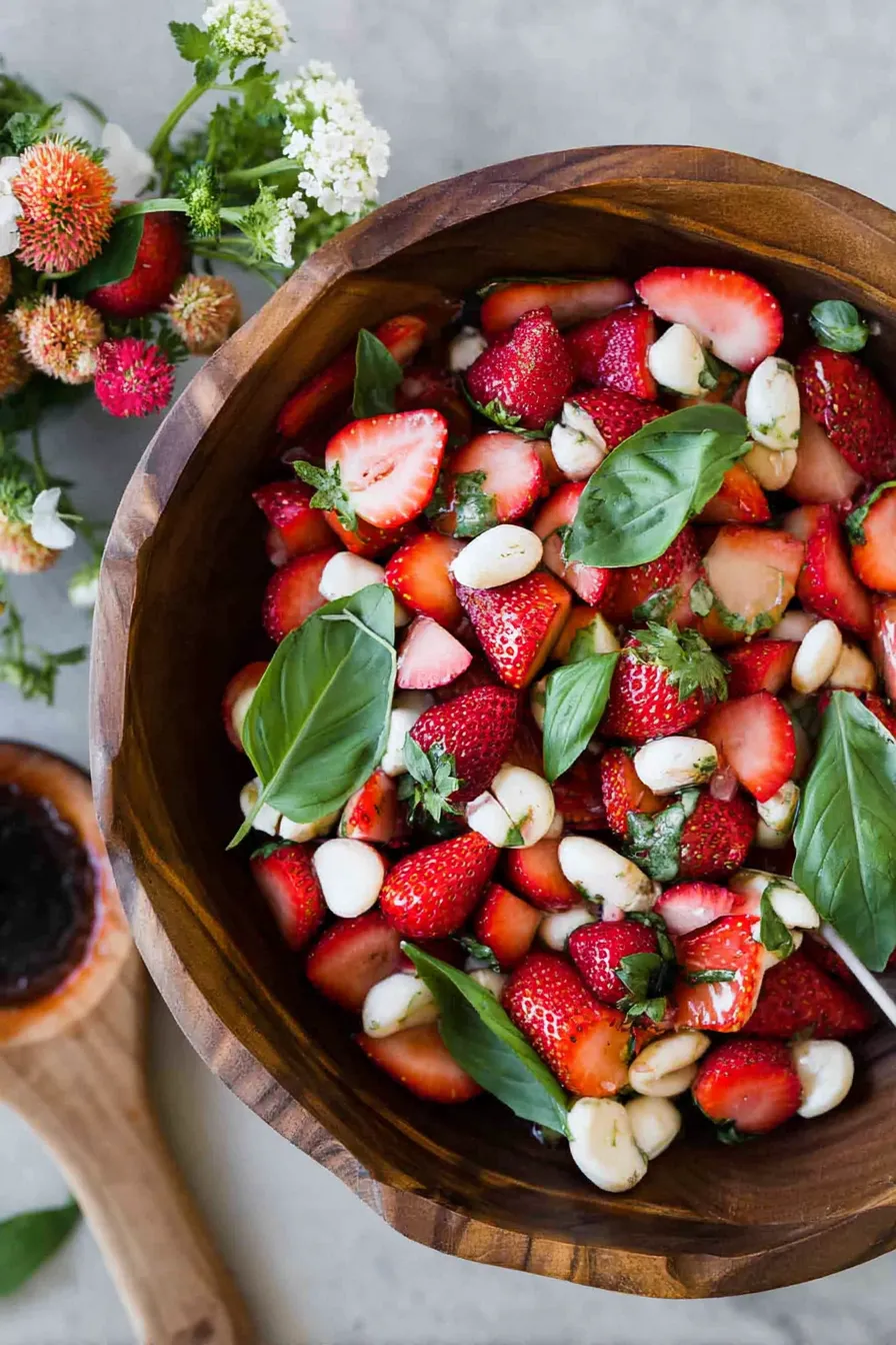 Strawberry Caprese Salad